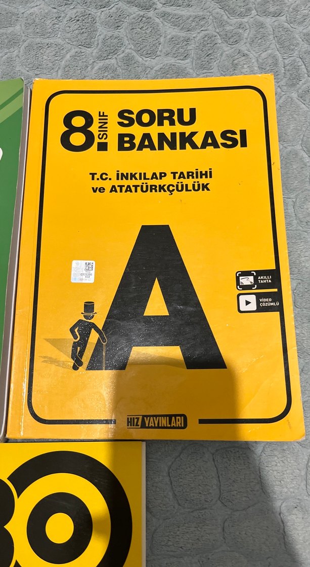 8. Sınıf T.C. İnkılap Tarihi Soru ve Deneme Kitapları - Görsel 3