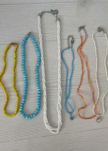 Renkli Boncuklu takılar - Görsel 4