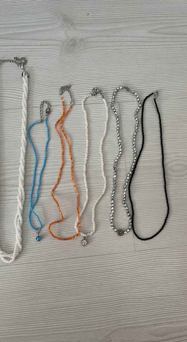 Renkli Boncuklu takılar - Görsel 5