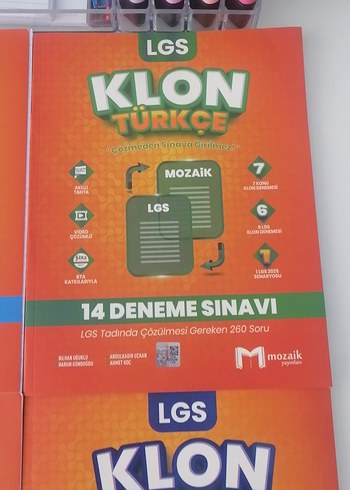 Beden LGS KLON Deneme Sınavları Seti 4'lü
