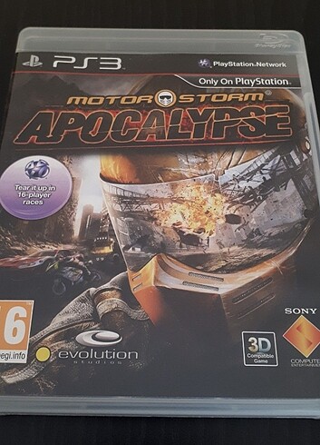 PS3 MOTOR STORM APOCALYPSE 3D OYUN