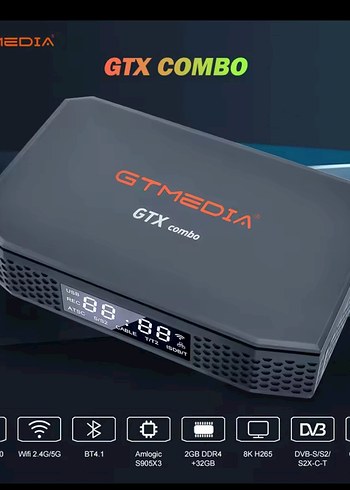 GTMEDIA GTX Combo Medya Kutusu