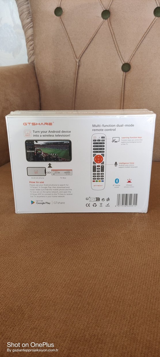 GTMEDIA GTcombo 4K Ultra HD Alıcı - Görsel 3