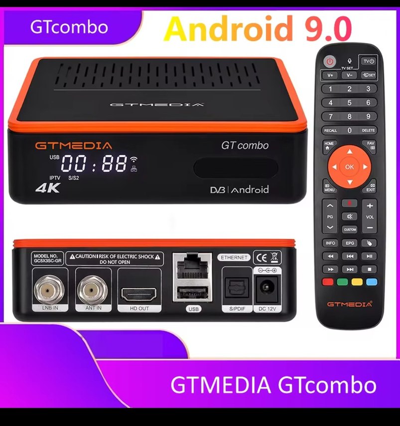 GTMEDIA GTcombo 4K Ultra HD Alıcı - Görsel 4