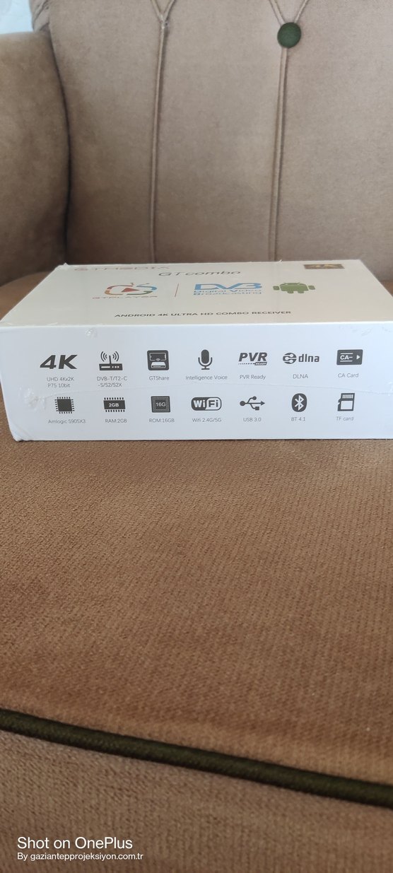 GTMEDIA GTcombo 4K Ultra HD Alıcı - Görsel 2