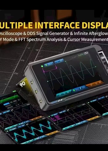 Fnirsi DS215H Mini Osiloskop cihazları - Görsel 8