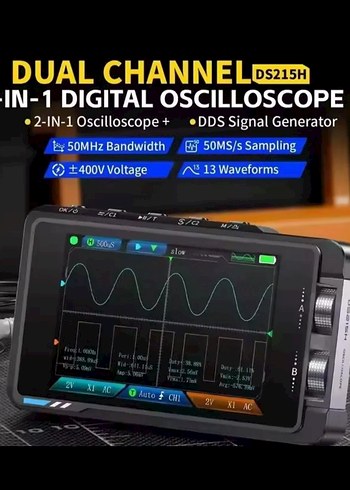 Fnirsi DS215H Mini Osiloskop cihazları - Görsel 6
