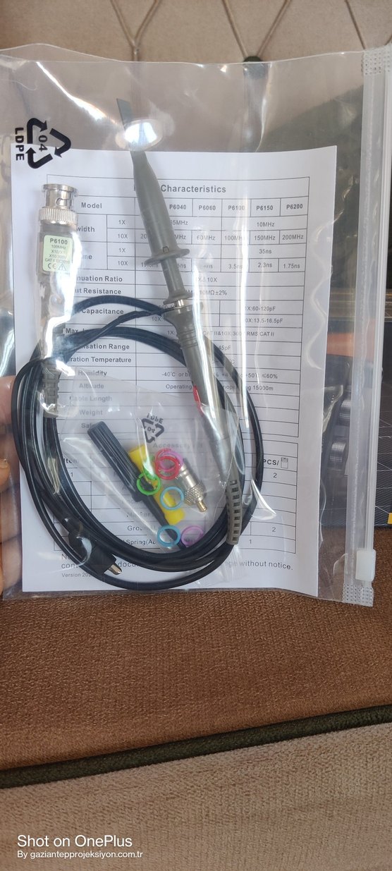 Fnirsi DS215H Mini Osiloskop cihazları - Görsel 4