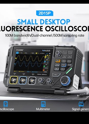 FNIRSI 2D15P Dijital Osiloskop cihazı - Görsel 2