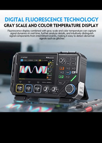FNIRSI 2D15P Dijital Osiloskop cihazı - Görsel 3