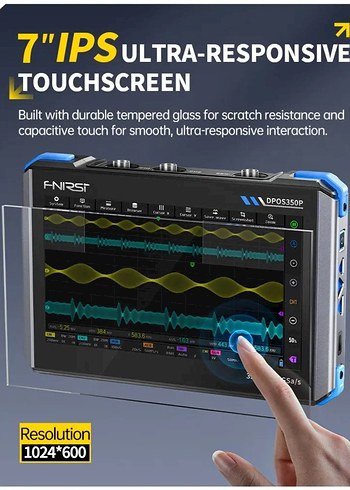 FNIRSI DPO350P Osiloskop cihazı - Görsel 5