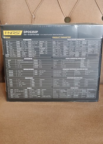 FNIRSI DPO350P Osiloskop cihazı - Görsel 10