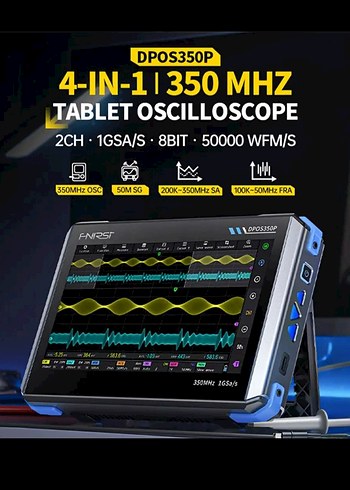 FNIRSI DPO350P Osiloskop cihazı - Görsel 2