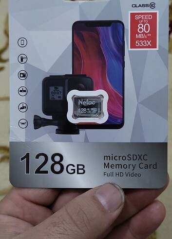 Hafıza kartı 128 gb