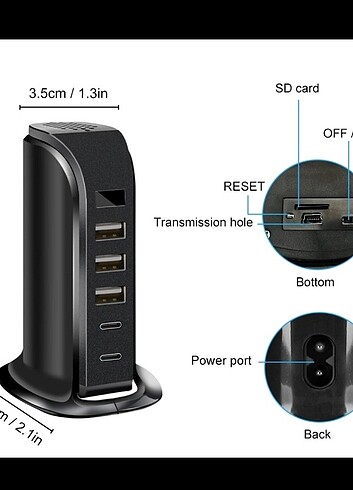 USB şeklinde gizli kameralar 