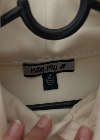 Mavi Kadın Beyaz Kapüşonlu Oversize Sweatshirt