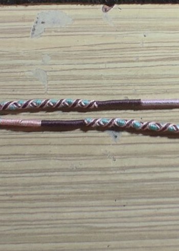 Happynes Renkli İpli Bohem gözlük askısı - Görsel 2