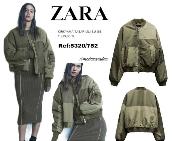 Zara Zara bomber ceket