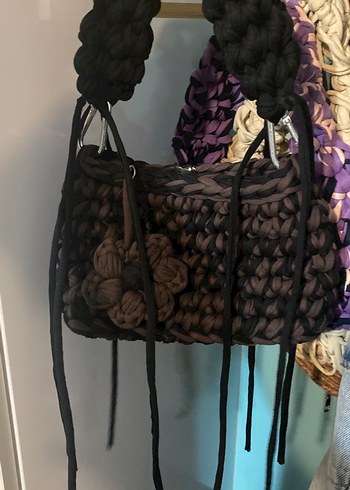 örgü çanta - Görsel 3