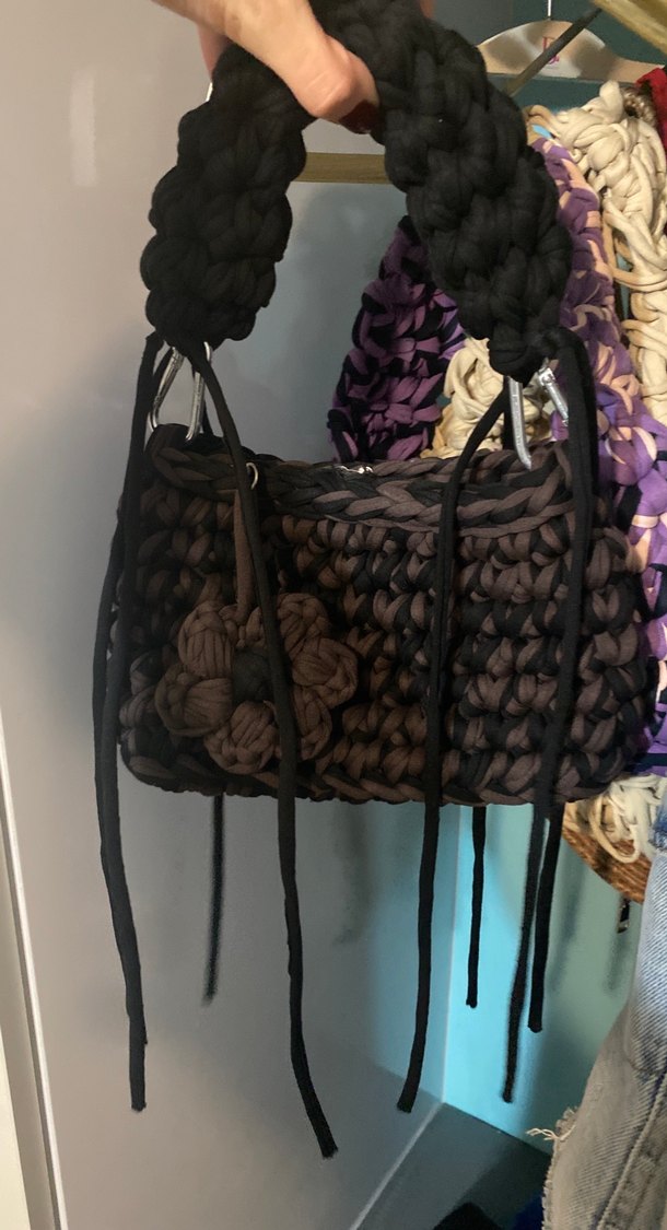 örgü çanta - Görsel 3