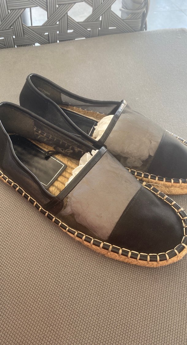 siyah zara file ayakkabı babet - Görsel 2