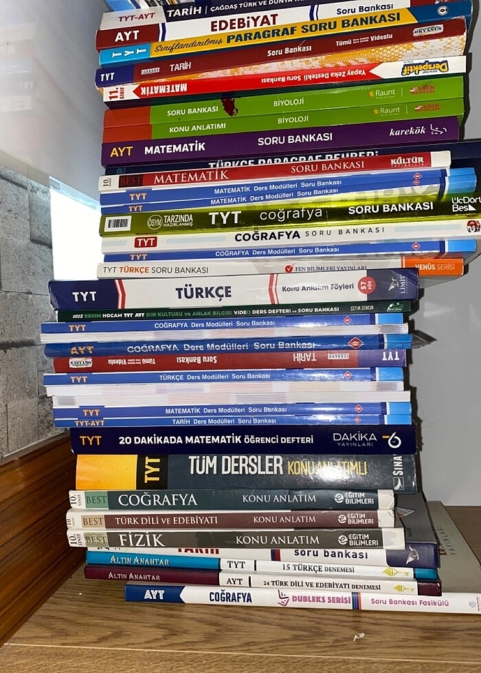 yks test kitapları istediğiniz 12 kitap toplam 500tl - Görsel 2
