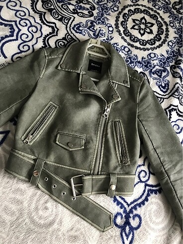 Bershka BERSHKA deri ceket