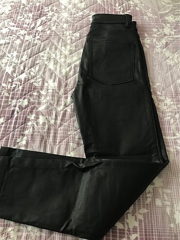 Pull and Bear Orijinal yüksek bel mumlu pantolon