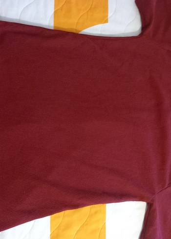 Bordo Düğmeli Kısa Kollu Erkek Gömlek - Görsel 6