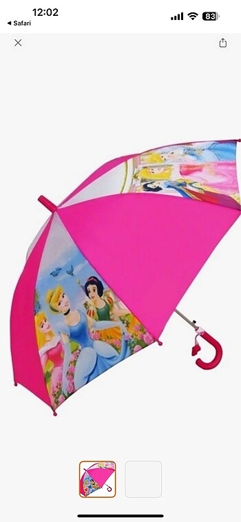 disney prensesler lisansli semsiye