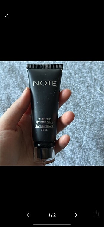 note luminous fondöten 03 medium beige