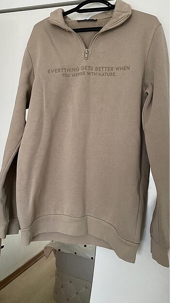 s Beden camel Renk LCW sweat