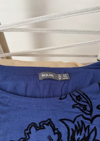 Bohem Mavi Baskılı  Bluz - Görsel 2