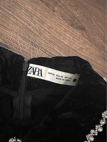 xs Beden siyah Renk Zara siyah elbise
