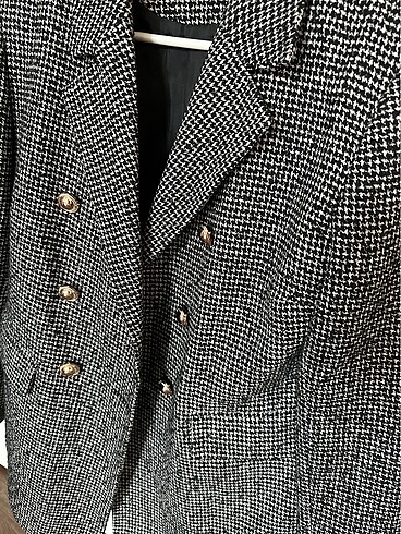 s Beden siyah Renk Blazer kışlık ceket