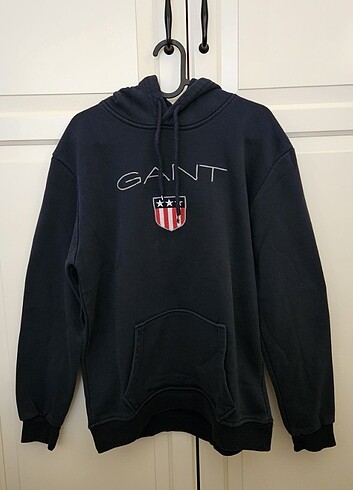 gant logolu lacivert sweatshirt