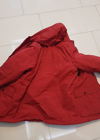 Kırmızı Erkek çocuk Mont - Görsel 4