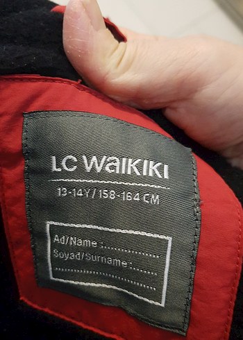 Kırmızı Erkek çocuk Mont - Görsel 3