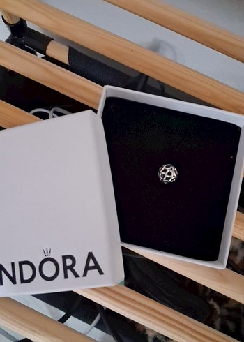 Pandora metal sonsuzluk işaretli Charm sertifikalı - Görsel 3