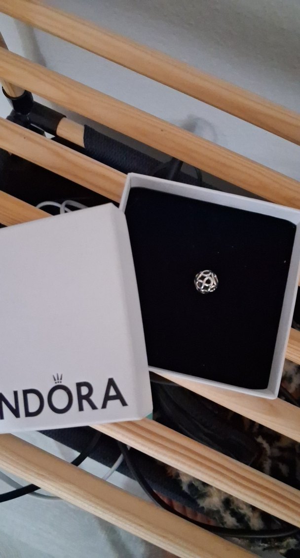 Pandora metal sonsuzluk işaretli Charm sertifikalı - Görsel 3