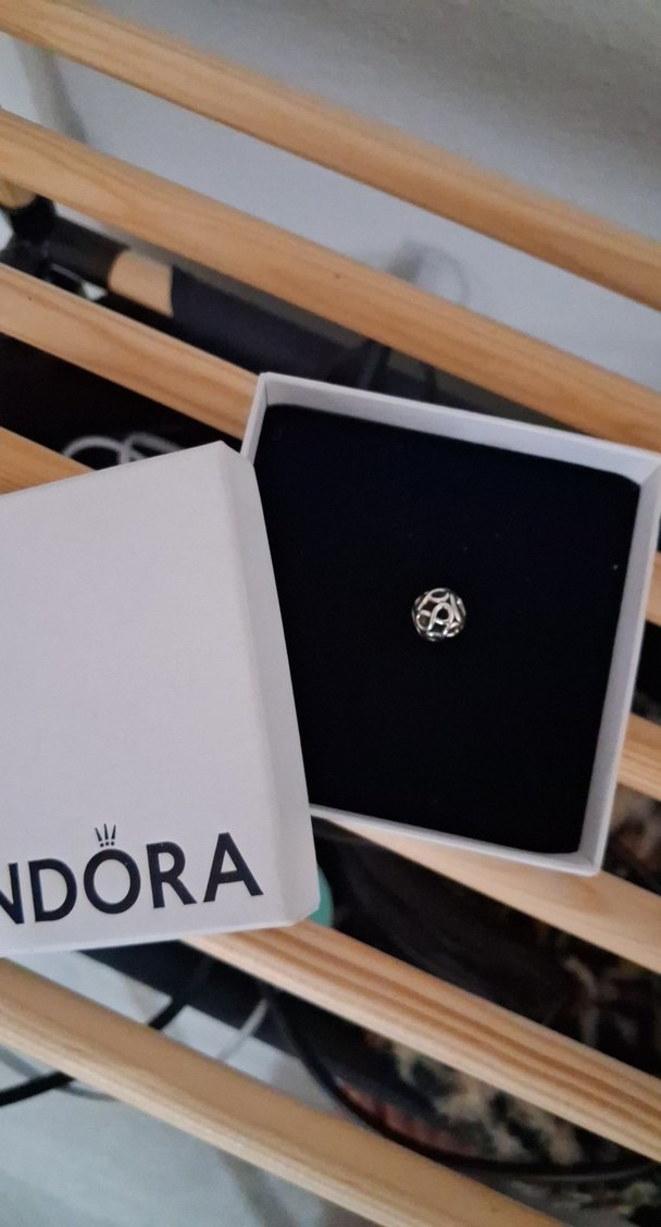 Pandora metal sonsuzluk işaretli Charm sertifikalı - Görsel 2