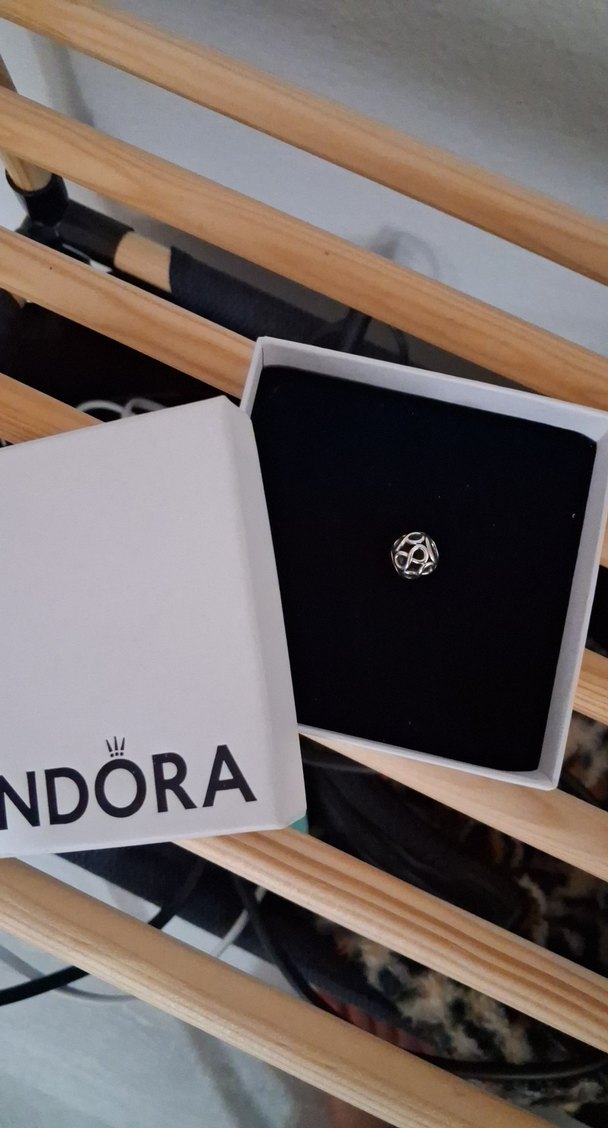 Pandora metal sonsuzluk işaretli Charm sertifikalı - Görsel 4