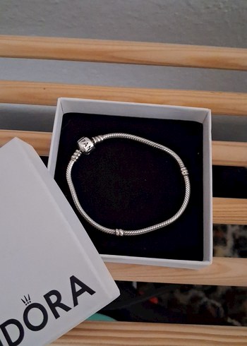 Pandora Gümüş Bileklik örjinal sertifikalı 19 cm - Görsel 3