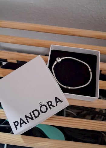 Pandora Gümüş Bileklik örjinal sertifikalı 19 cm - Görsel 4