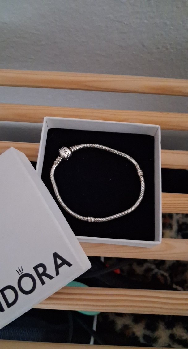 Pandora Gümüş Bileklik örjinal sertifikalı 19 cm - Görsel 3