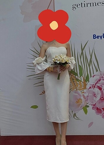 Beyaz Nikah Elbisesi 