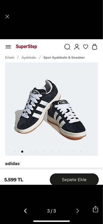 40 Beden Adidas campus