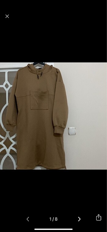 Scuba kumaş tunik