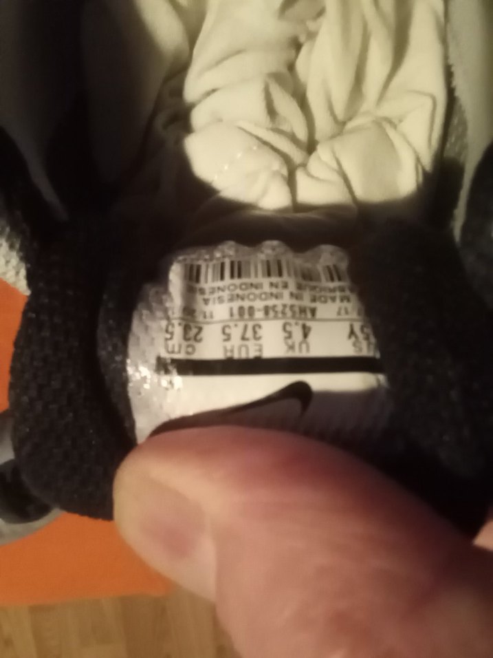 Nike marka Gri Bağcıklı Basketbol Ayakkabısı 37. 5no - Görsel 3