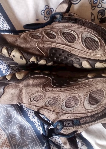 MEERLL MARKA Erkek Gri Spor Ayakkabı Velcro Bağcıklı - Görsel 10